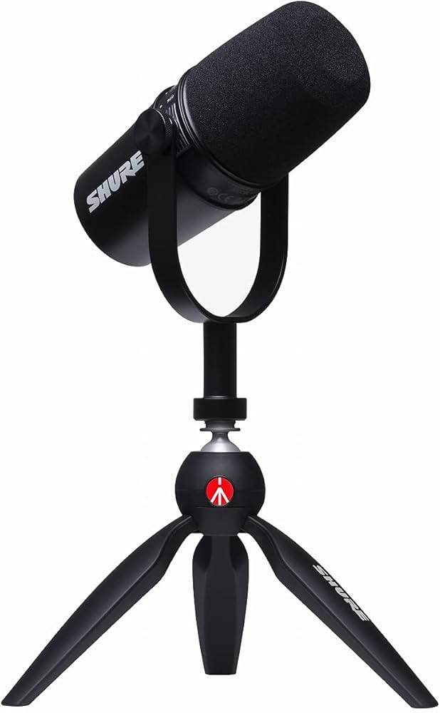 SHURE MV7+ コンデンサーマイク(箱無し)スタンド付き